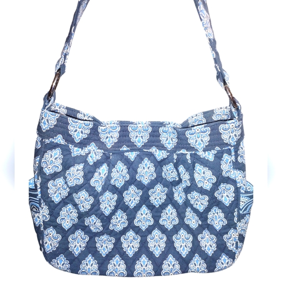 Vera Bradley Handbags - Vera Bradley Blue and White Shoulder Bag